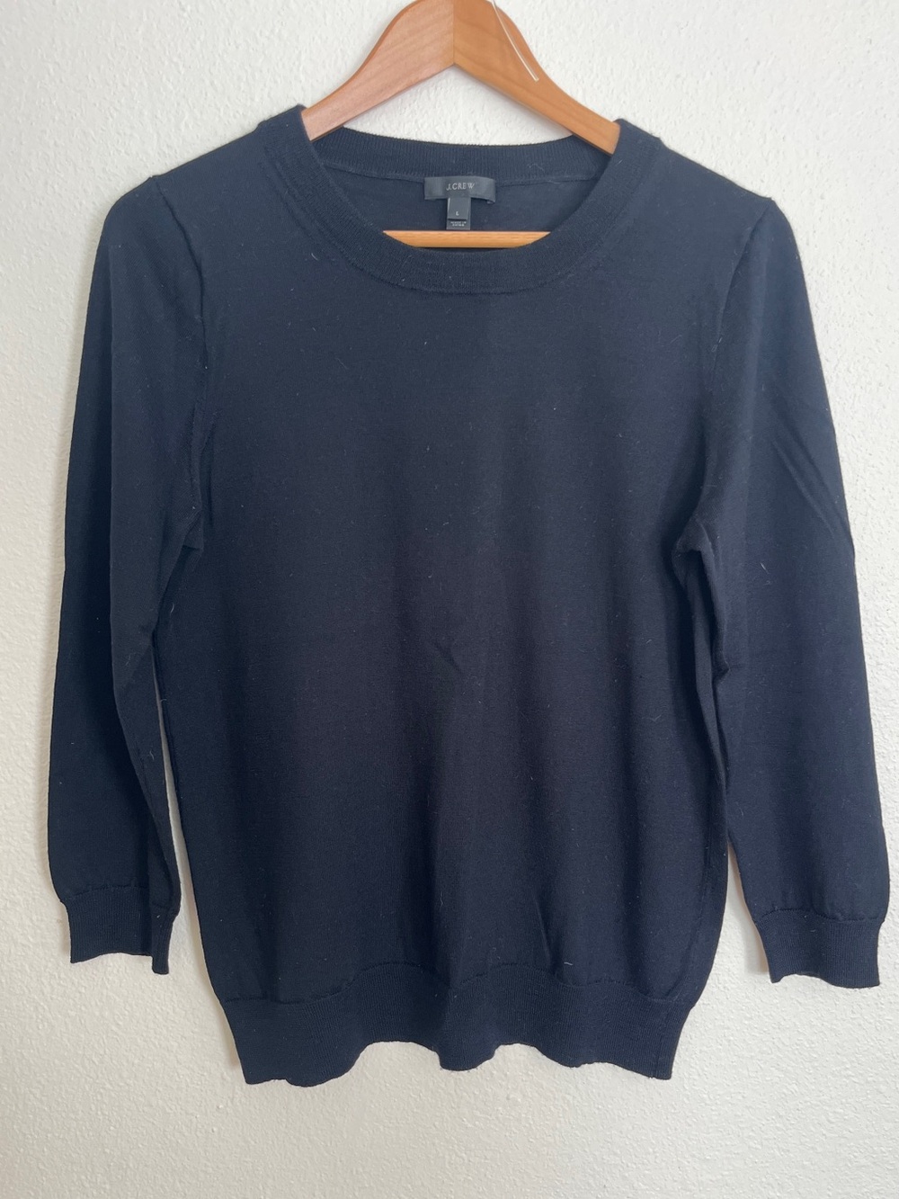 J. Crew Women's Wool Tippi Sweater in Black